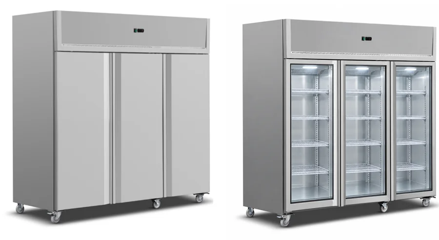 Triple-Door Upright Cabinets