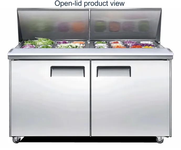 American-Style Saladette Counters