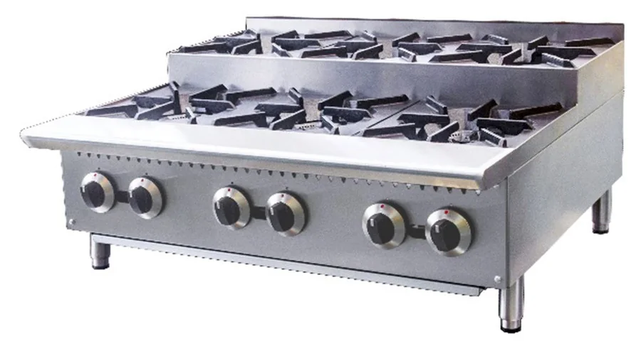 Step-Up Gas Hot Plates