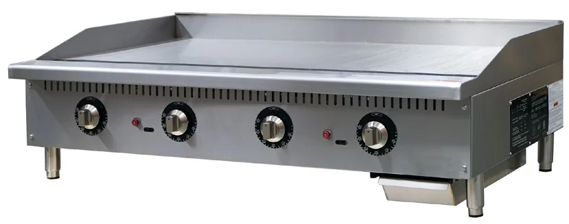 Thermostatic Griddles with Safety Valve